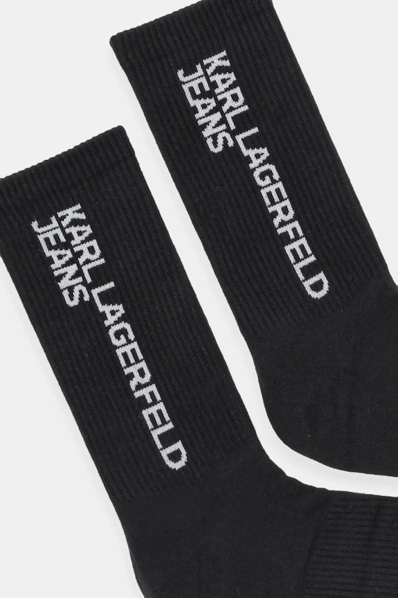 Karl Lagerfeld Jeans șosete 2-pack A1M47050 negru AA00