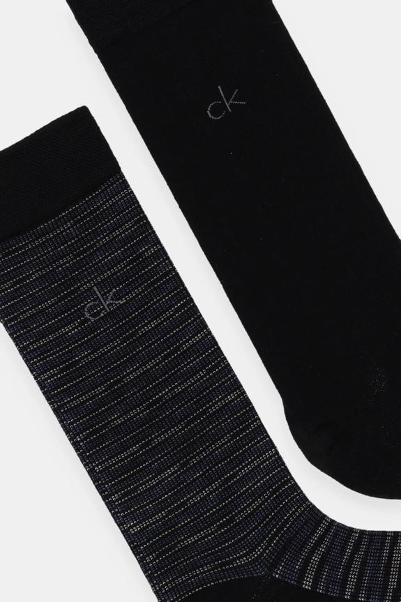 Calvin Klein calzini pacco da 2 701231365 nero SS25