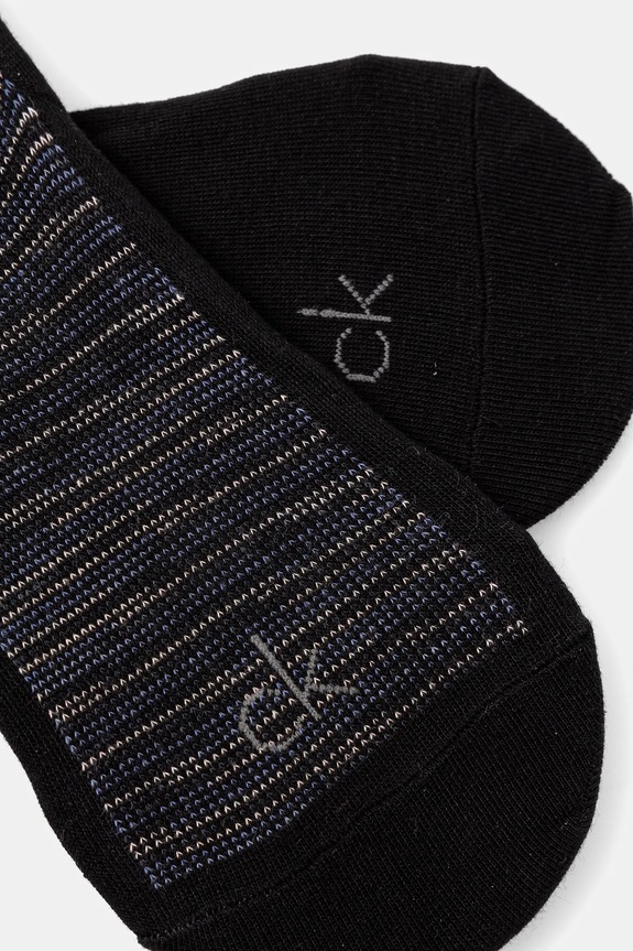 Ponožky Calvin Klein 2-pak 701231367 čierna SS25