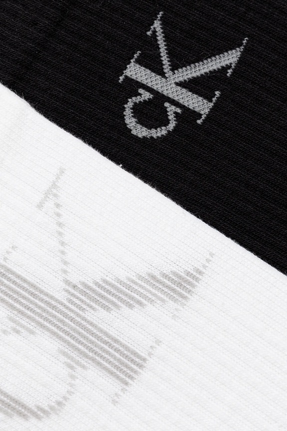 Čarape Calvin Klein Jeans 2-pack 701231387 bijela AW25