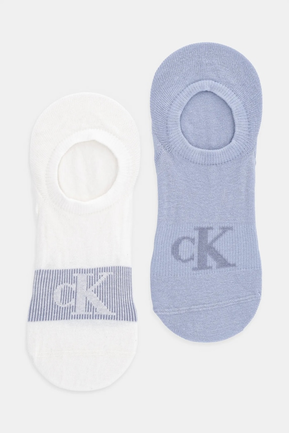 Calvin Klein Jeans calzini pacco da 2 calzini corti blu 701231389