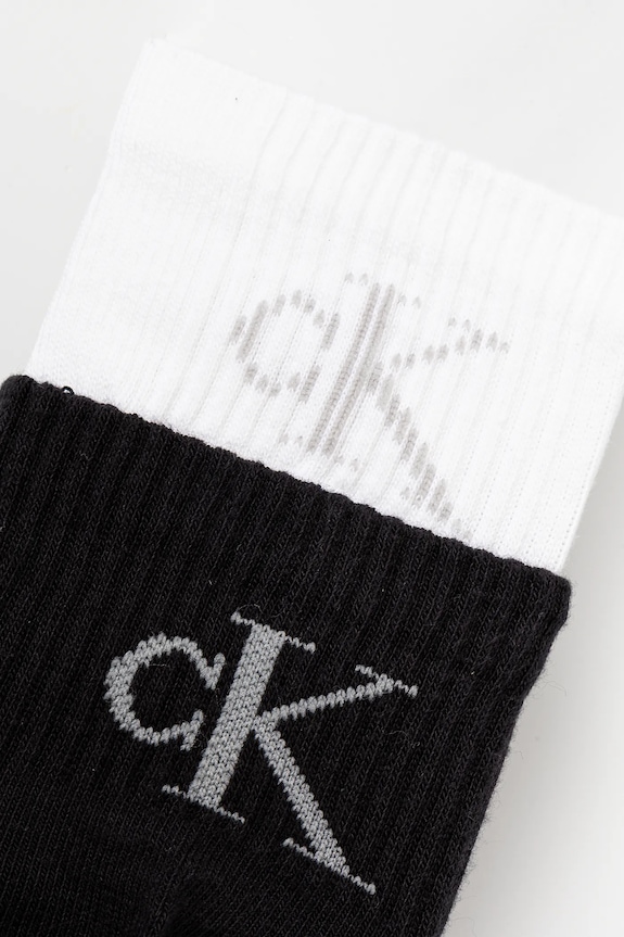 Ponožky Calvin Klein Jeans 2-pak 701231392 biela SS25