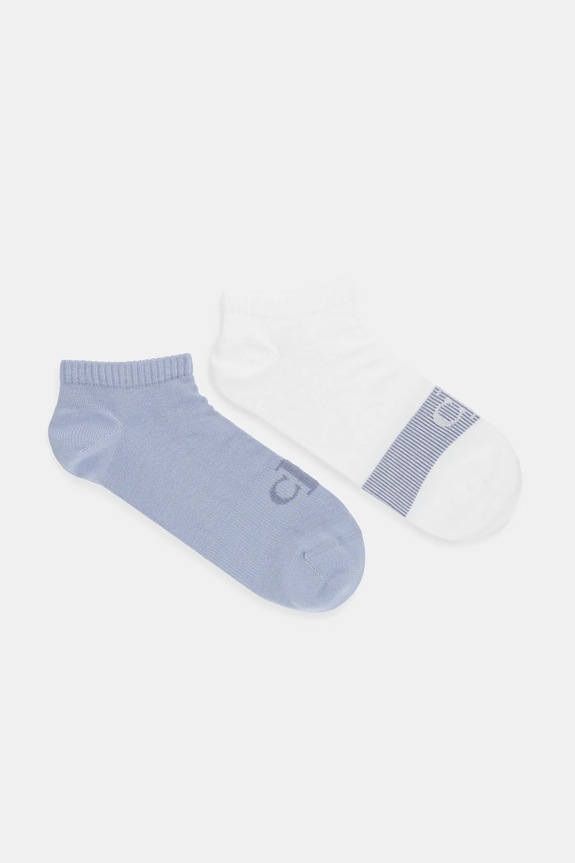 Calvin Klein Jeans sosete 2-pack uni albastru 701231393