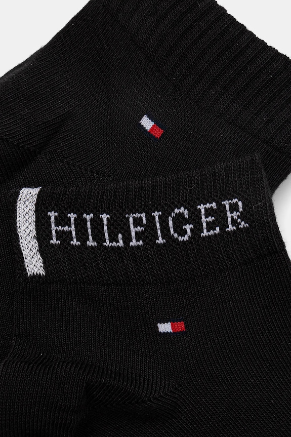 Ponožky Tommy Hilfiger 2-pak 701232466 čierna SS25