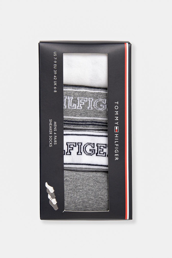 Îmbrăcăminte Tommy Hilfiger sosete 4-pack 701232604 gri