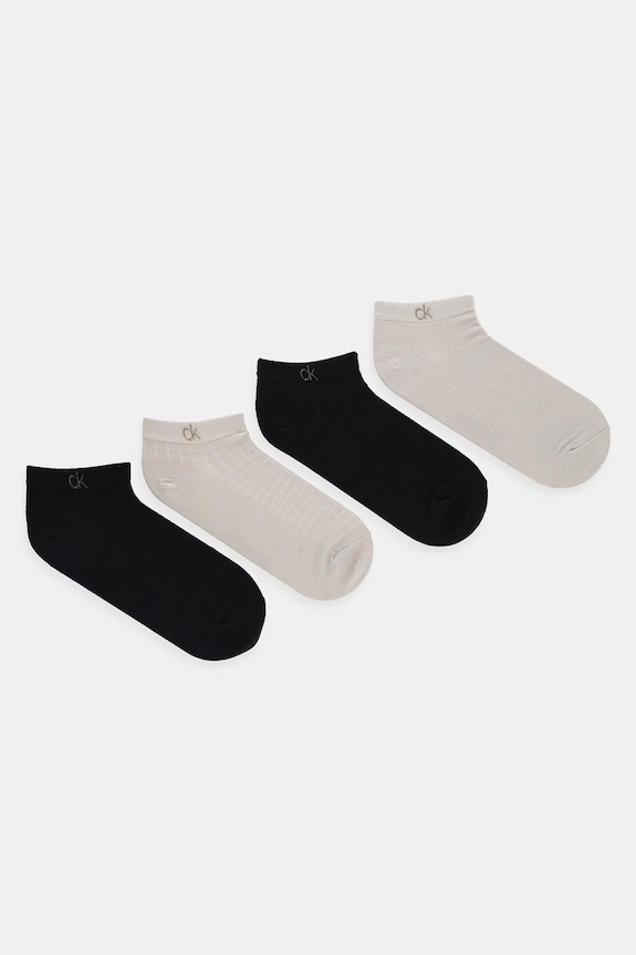 Ponožky Calvin Klein krátke ponožky čierna 701235862