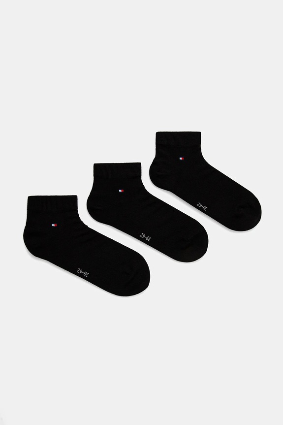 Tommy Hilfiger zokni rövid zokni fekete 701219563