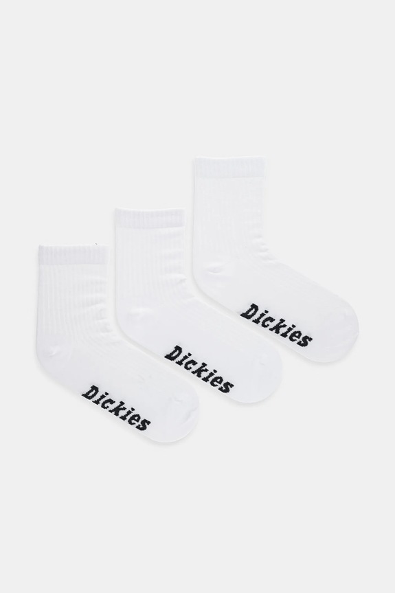 Nogavice Dickies 3-pack Visoke nogavice bela DK0A4Z8D0WH1