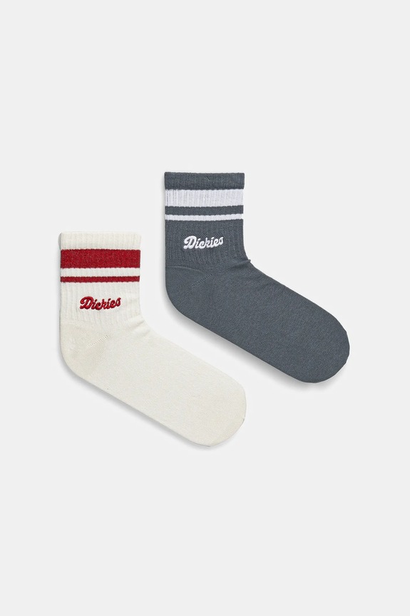 Κάλτσες Dickies 2-pack ψηλές κάλτσες γκρί DK0A4Z8AG701
