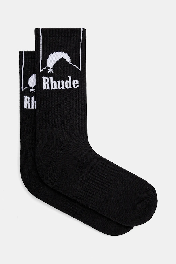 Шкарпетки RHUDE Moonlight довгі шкарпетки чорний RHPS25SO08117