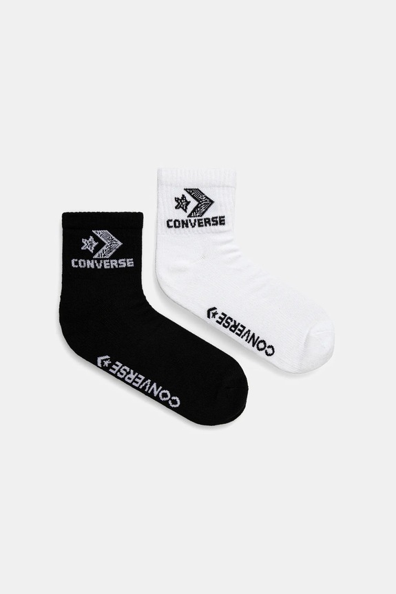 Converse șosete 2-pack sosete lungi negru E1344W.2010