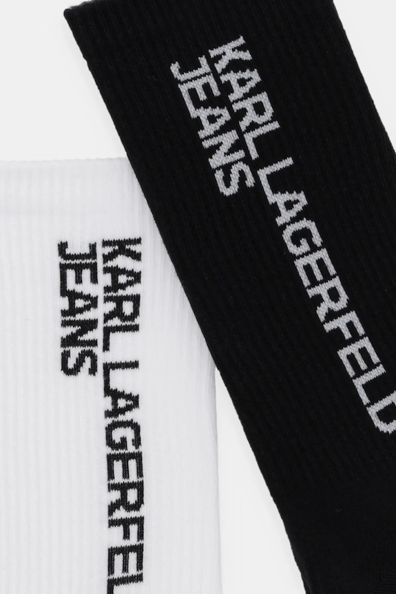 Karl Lagerfeld Jeans skarpetki 2-pack A1W47053 czarny AA00