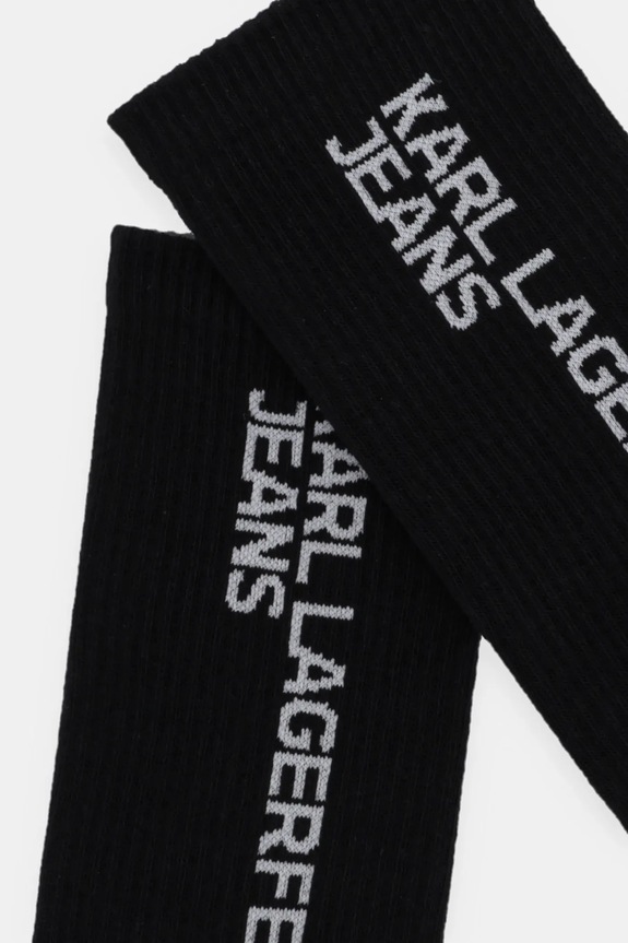 Karl Lagerfeld Jeans skarpetki 2-pack A1W47053 czarny AA00