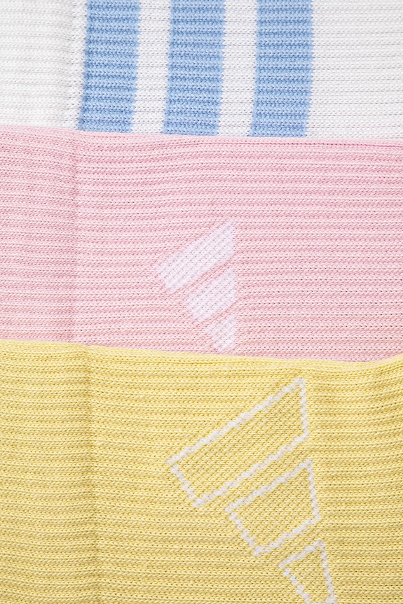 Ponožky adidas 3-pack JN6532 bílá SS25