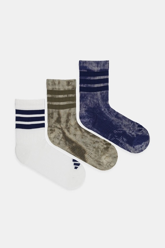 adidas skarpetki 3-Stripes 3-pack skarpetki długie biały JI6333