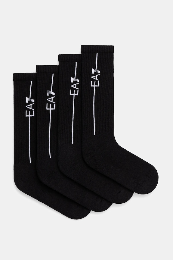 EA7 Emporio Armani șosete sosete lungi negru CC999.246002