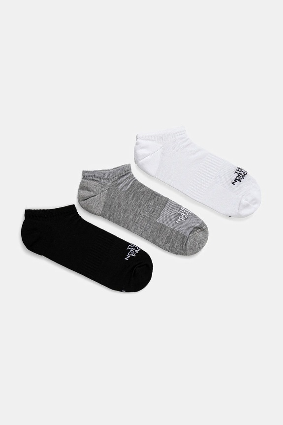 Nogavice The North Face 3-pack Potisk črna NF0A8BRA3OW1