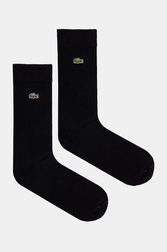 Lacoste skarpetki 2-pack skarpetki długie czarny RA3147