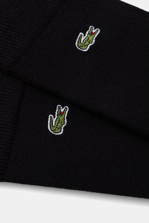 Lacoste skarpetki 2-pack RA3147 czarny SS26