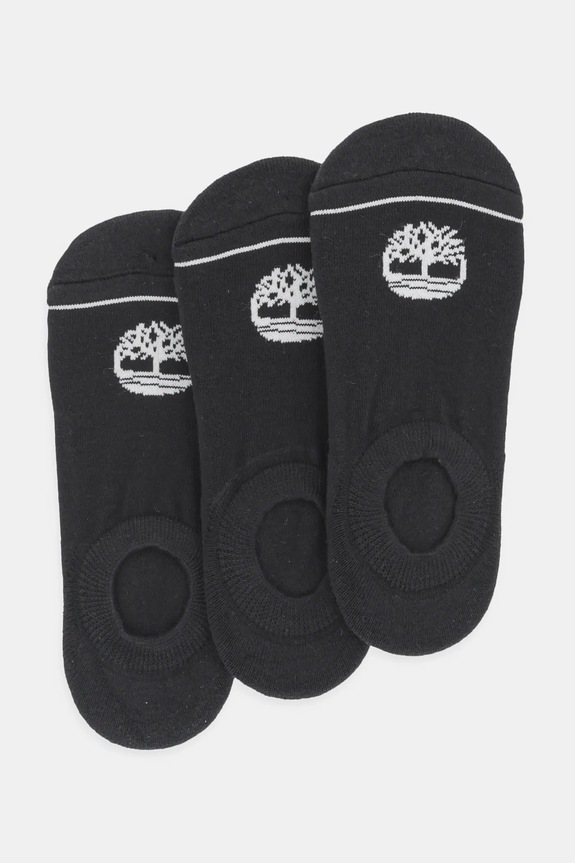 Timberland zokni 3 pár rövid zokni fekete TB0A6BJU0011