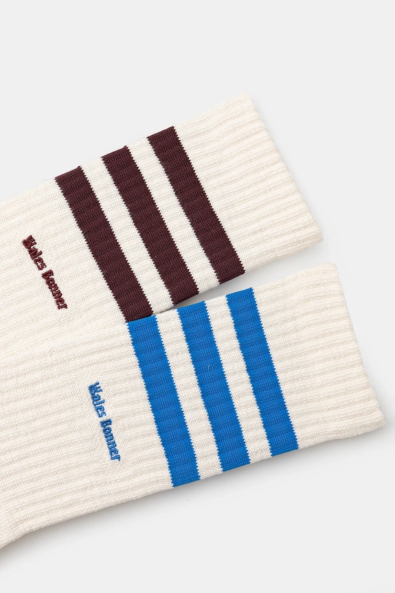 adidas Originals socks x Wales Bonner 3S Sock 2-pack JV8683. white SS25
