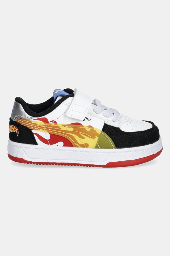 Detské tenisky Puma Caven 2.0 Hot Wheels AC+ 401406 biela SS25