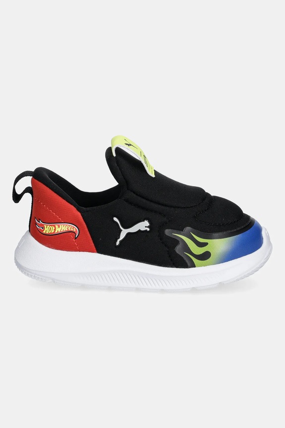 Puma scarpe da ginnastica per bambini Fun Racer 2 SLIPTECH Hot Wheels 401410 nero SS25
