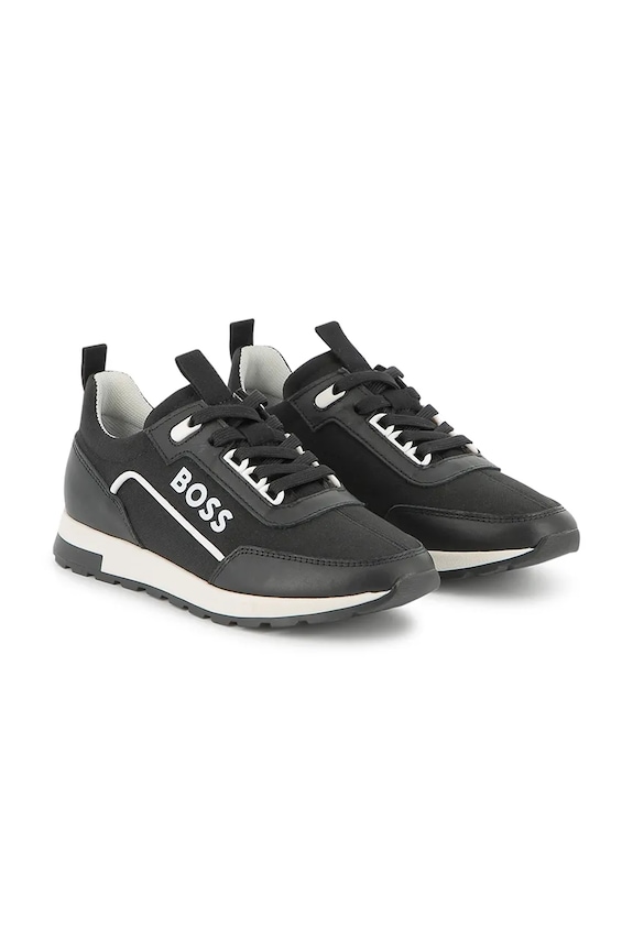 BOSS scarpe da ginnastica per bambini J51653.27.35 nero