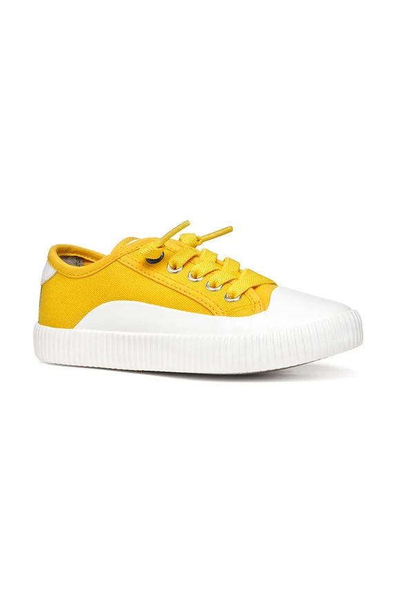 Geox gyerek sportcipő TIPPESTE szintetikus sárga J55N4A.01054.28.35
