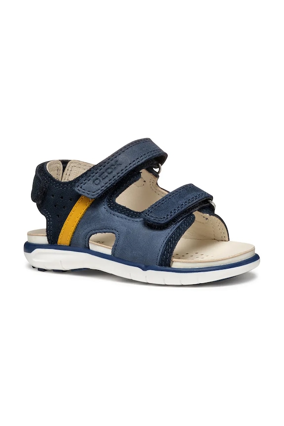 Geox sandali per bambini DELHI pelle fiore blu B554LA.0CL22.20.23