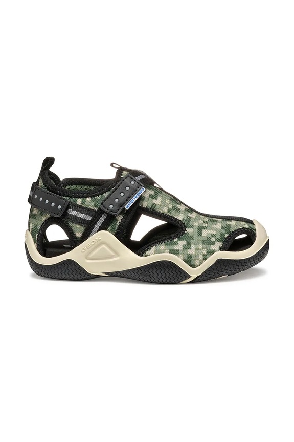 Geox gyerek szandál WADER J1530A.0002A.24.27 zöld SS25