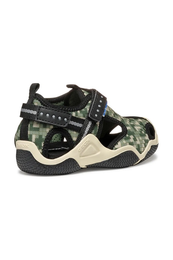 Fiú Geox gyerek szandál WADER J1530A.0002A.24.27 zöld