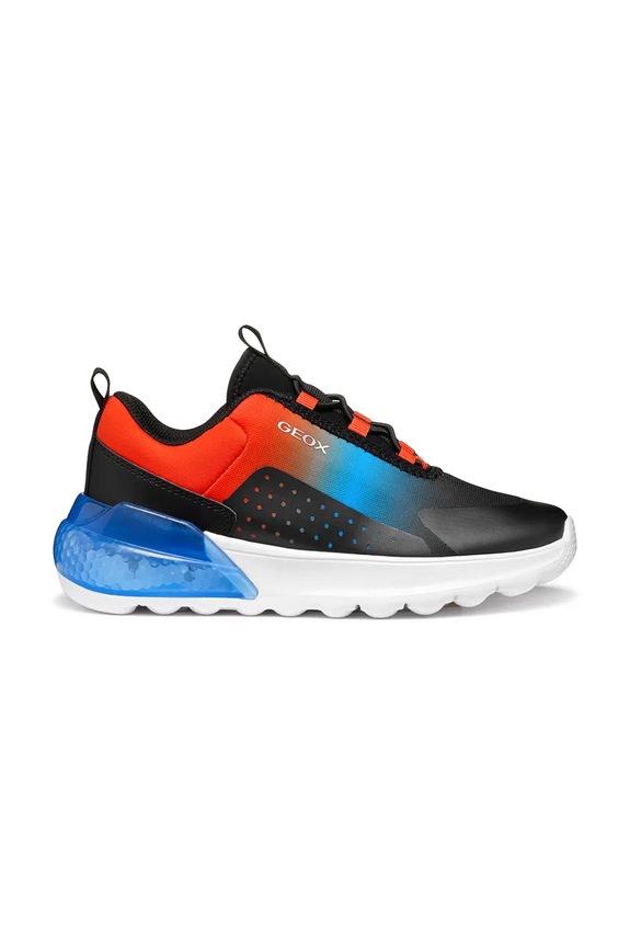 Geox scarpe da ginnastica per bambini ACTIVART ILLUMINUS J45LYA.02A9J.24.27 nero SS25