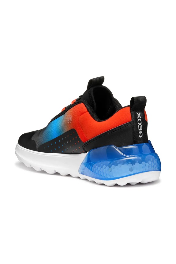 Geox scarpe da ginnastica per bambini ACTIVART ILLUMINUS J45LYA.02A9J.24.27 nero