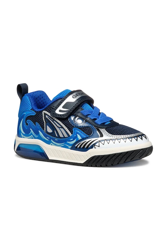 Geox scarpe da ginnastica per bambini INEK tessile blu J559CD.01450.24.27