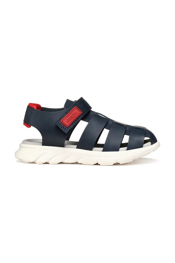 Geox sandali in pelle bambino/a AIRADYUM J55F1D.0009B.28.35 blu navy SS26