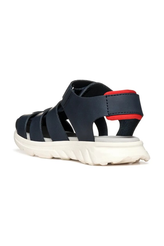 Geox sandali in pelle bambino/a AIRADYUM blu navy J55F1D.0009B.28.35