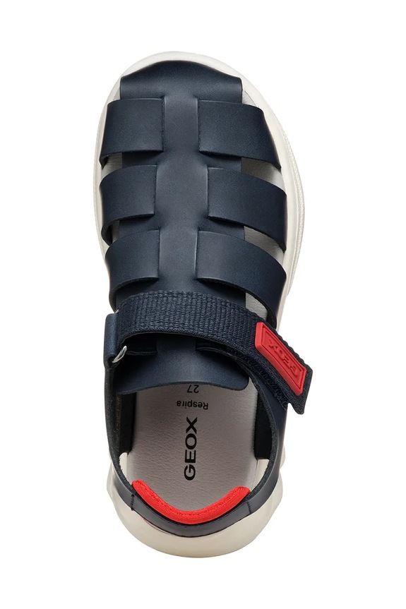 Geox sandali in pelle bambino/a AIRADYUM J55F1D.0009B.28.35 blu navy