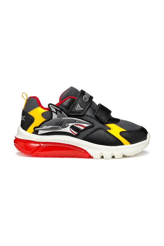 Geox sneakersy dziecięce CIBERDRON J55LBB.014BU.24.27 czarny SS25