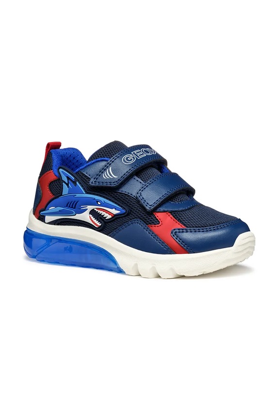 Geox sneakersy dziecięce CIBERDRON syntetyczny granatowy J55LBB.014BU.32.35