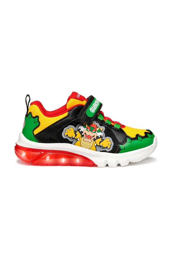 Chłopiec Geox sneakersy dziecięce CIBERDRON J55LBE.01454.32.35 żółty