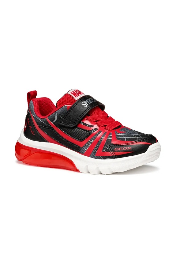 Geox scarpe da ginnastica per bambini CIBERDRON tessile rosso J55LBG.014CE.32.35