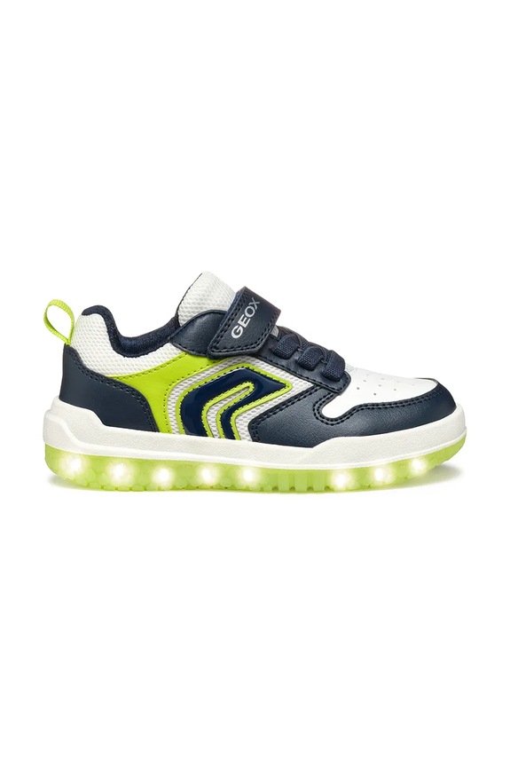 BIMBO Geox scarpe da ginnastica per bambini BUZZERLIGHT J55MCB.0FE14.24.27 verde