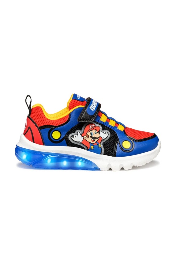 Chłopiec Geox sneakersy dziecięce CIBERDRON J55LBF.01454.32.35 niebieski