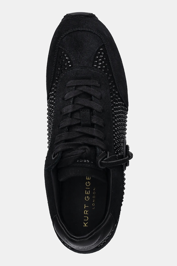 Tenisice Kurt Geiger London Chelsea Crystal Tag Dr crna 3941400629.BLACK