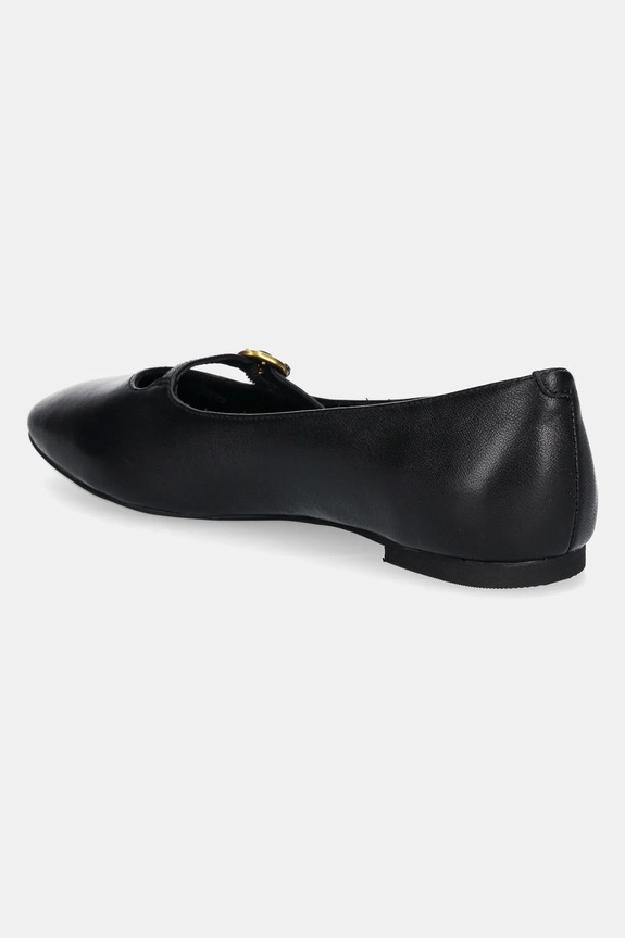 Boty Kožené baleríny Kurt Geiger London Flexi Ballerina 3942400109.BLACK černá