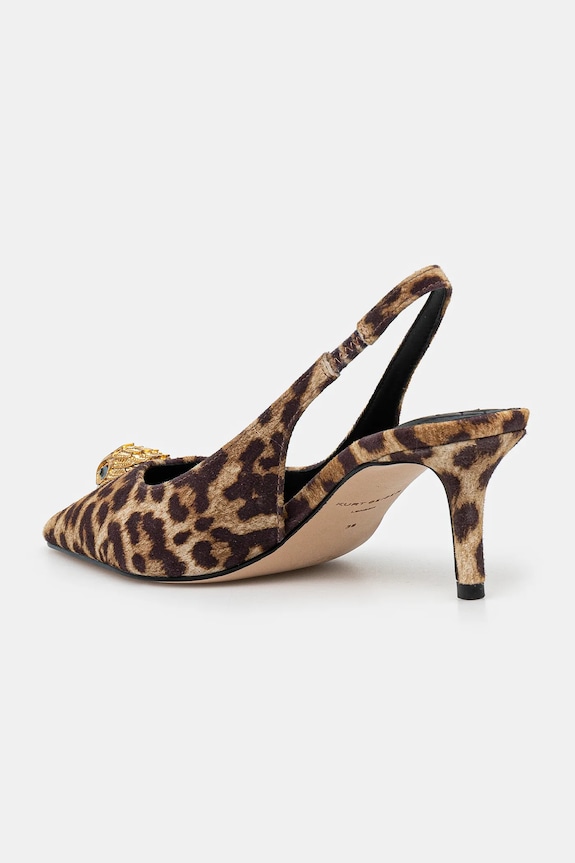 Boty Lodičky Kurt Geiger London Belgravia Sling Back 9786939289.BROWN béžová