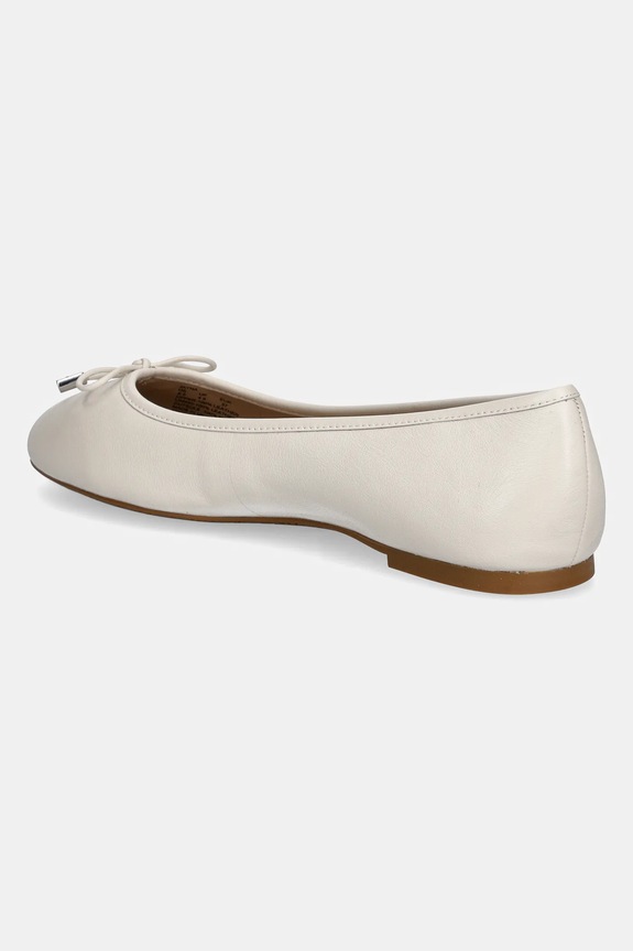 Încălțăminte Lauren Ralph Lauren balerini de piele Jayna 802940728006.100 bej