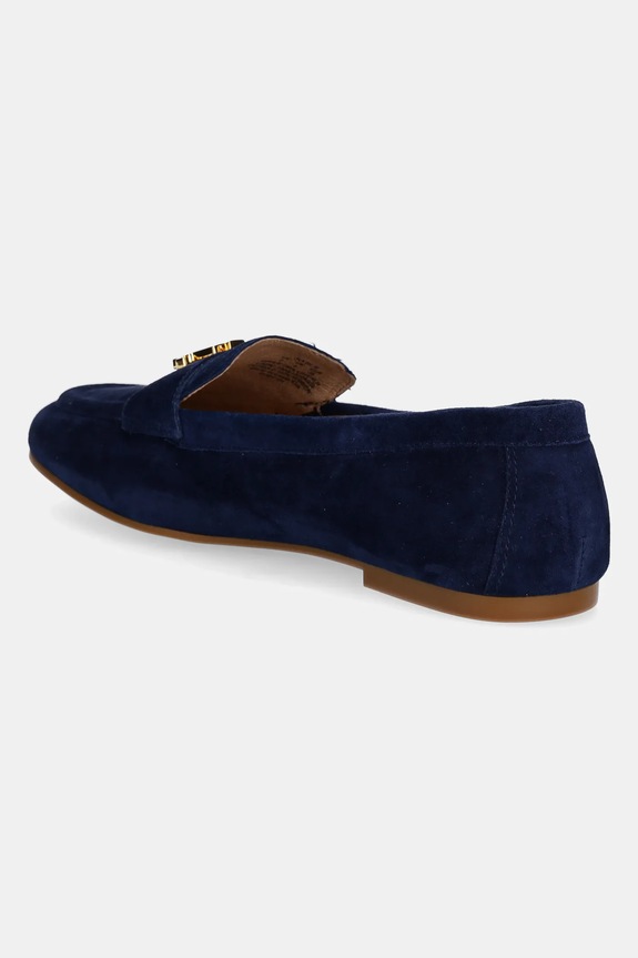 Cipők Lauren Ralph Lauren velúr mokaszin Averi III 802959266001.410 sötétkék