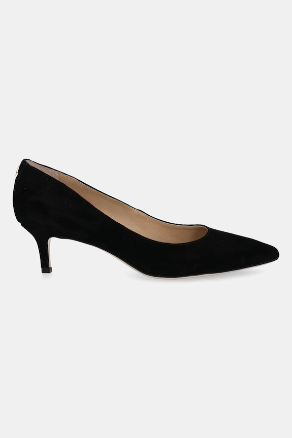 Semišové lodičky Lauren Ralph Lauren Adrienne 802962174001.001 černá SS25